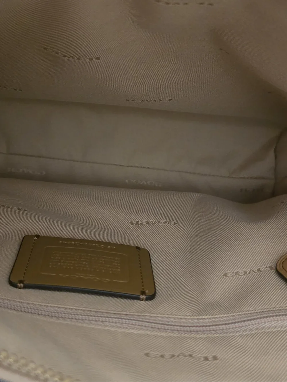 Coach Legacy Jacquard Praire Satchel Beechwood Tan C2081-29848